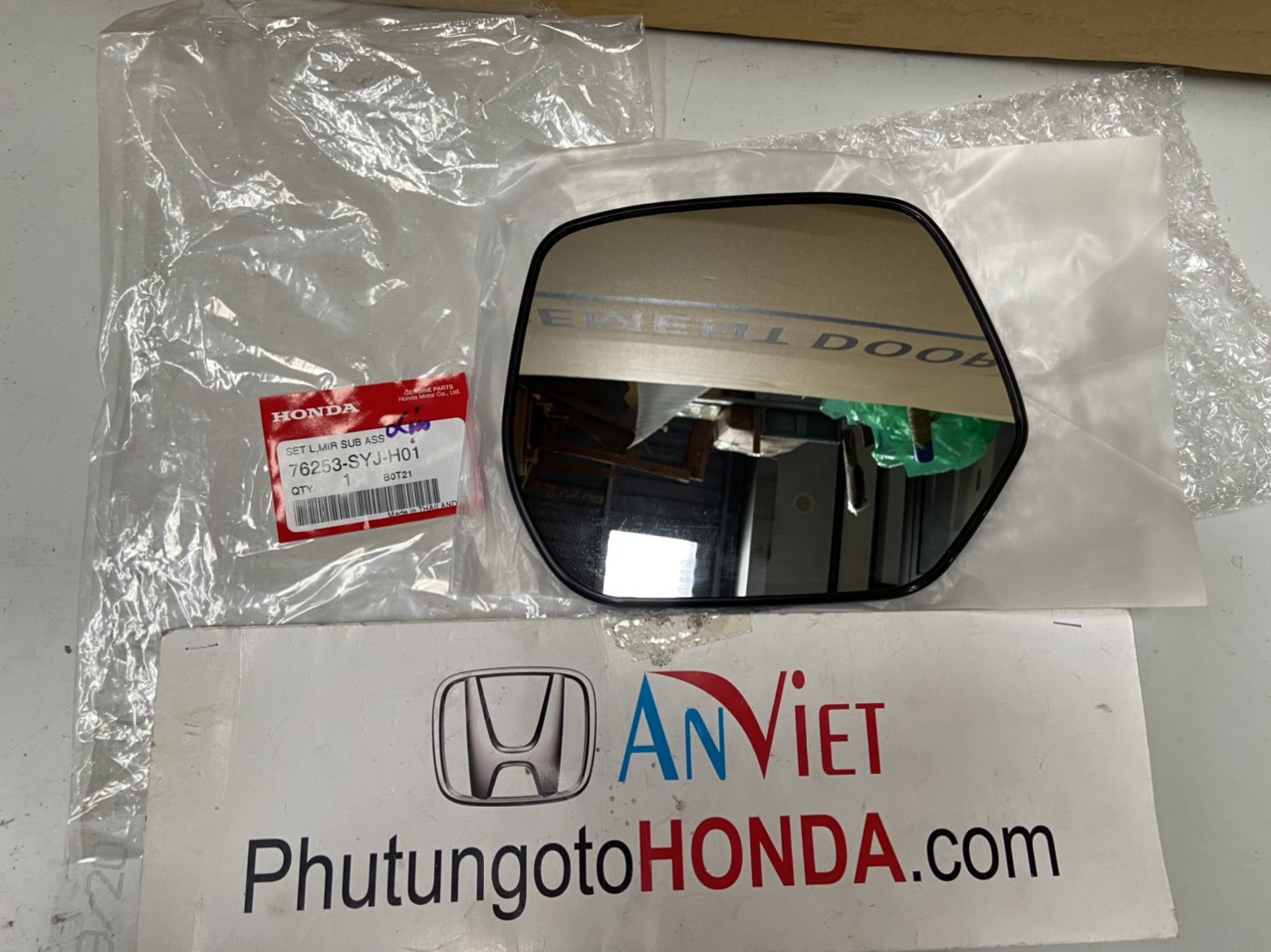 Mặt gương bên phụ xe Honda CRV 2018-2022